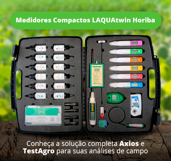 Medidores para Agropecuária | Medidores compactos LAQUAtwin Horiba