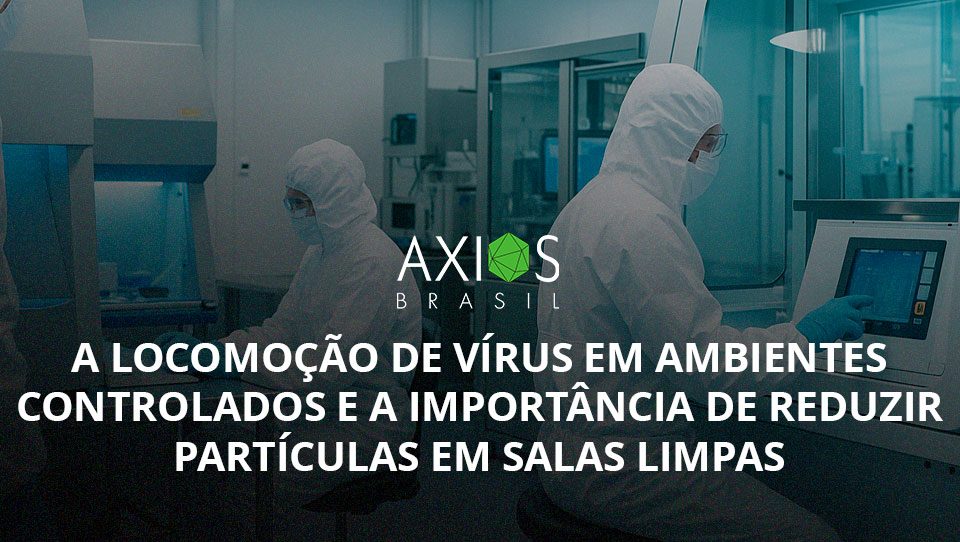 A locomoção de vírus em ambientes controlados e a importância de reduzir partículas em salas limpas